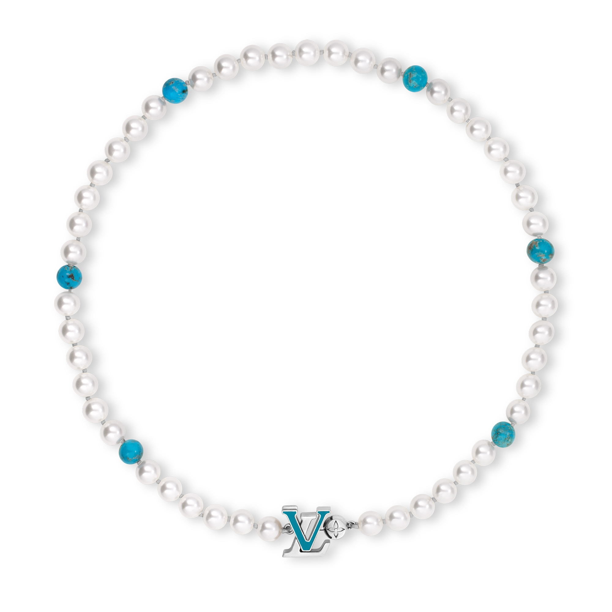 Turquoise Rodeo Necklace S00 - Men - Fashion Jewelry | LOUIS Turquoise Rodeo Necklace S00 - Men - Fashion Jewelry | LOUIS